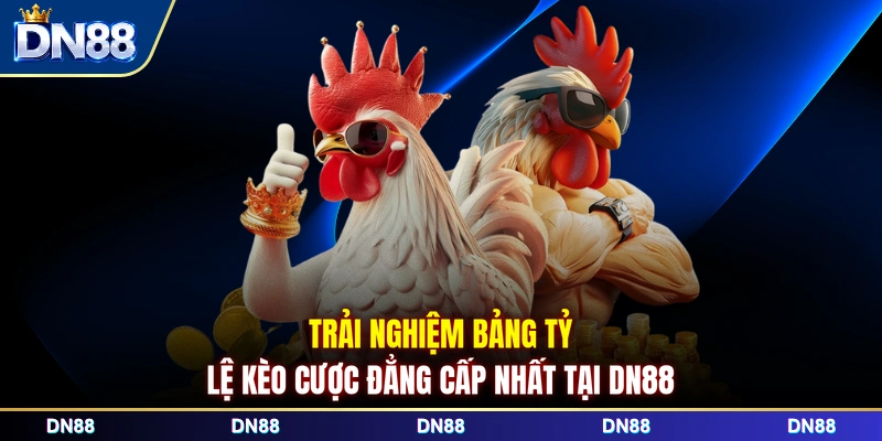 Trải nghiệm bảng tỷ lệ kèo cược đẳng cấp nhất tại DN88